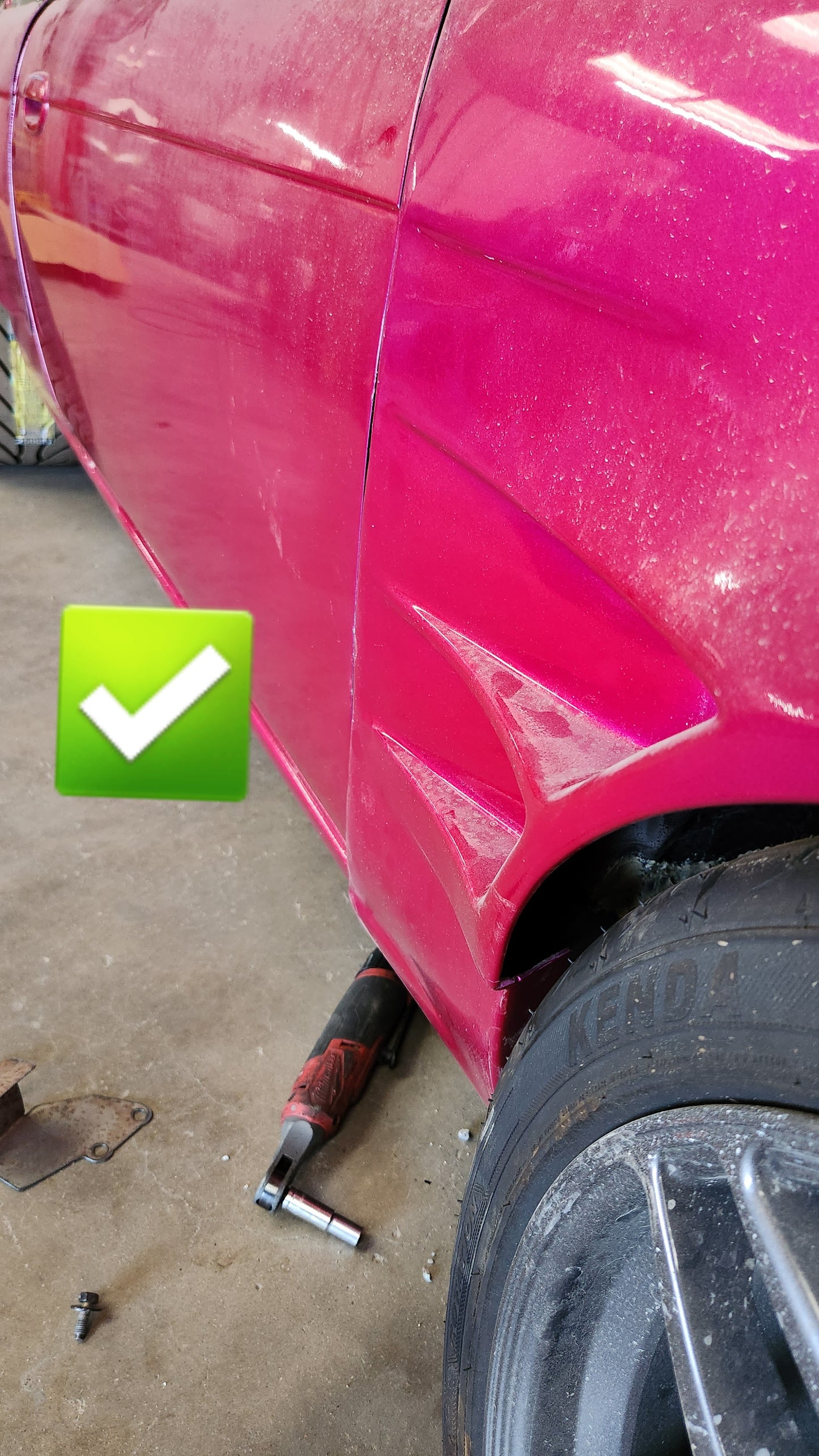 S14 fender spacer