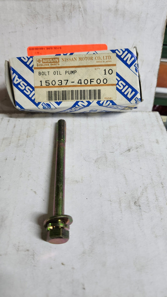 KA24E oil pump bolt 15037-40F00
