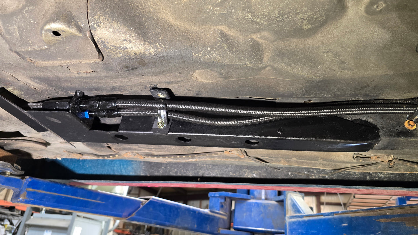 S14 AN fuel line relocation brackets