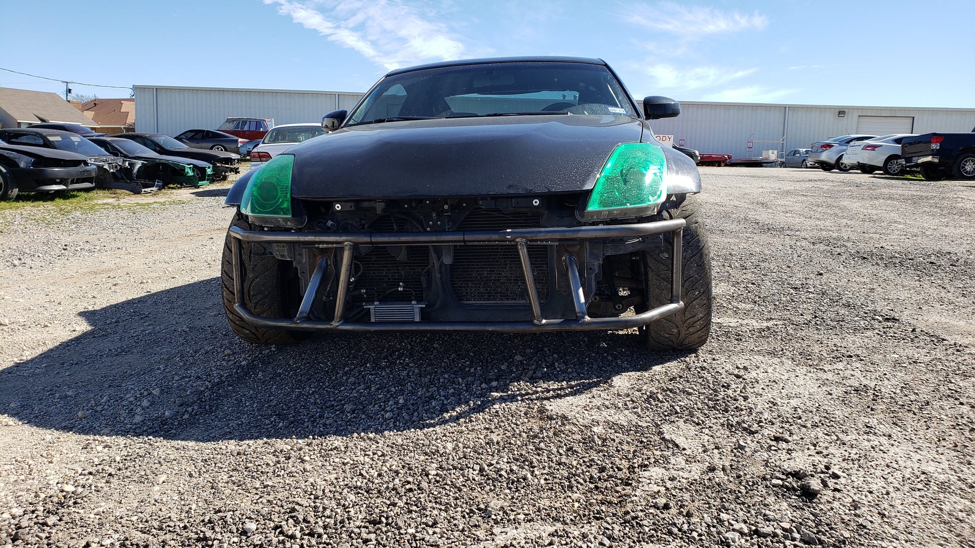 350z Front Bash Bar