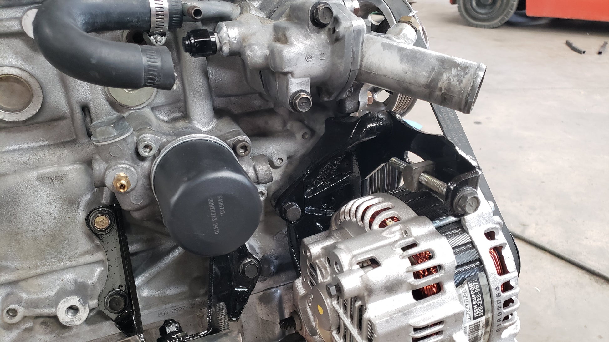 SR20DET- Quest Alternator Mount