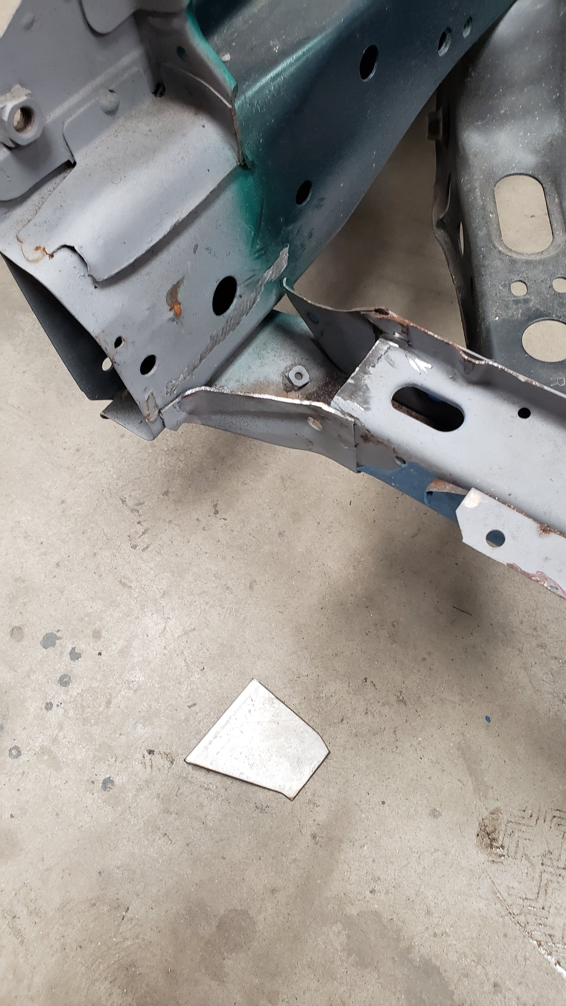 Radiator Support Reinforcement Plates – Turn 5 Fabrication