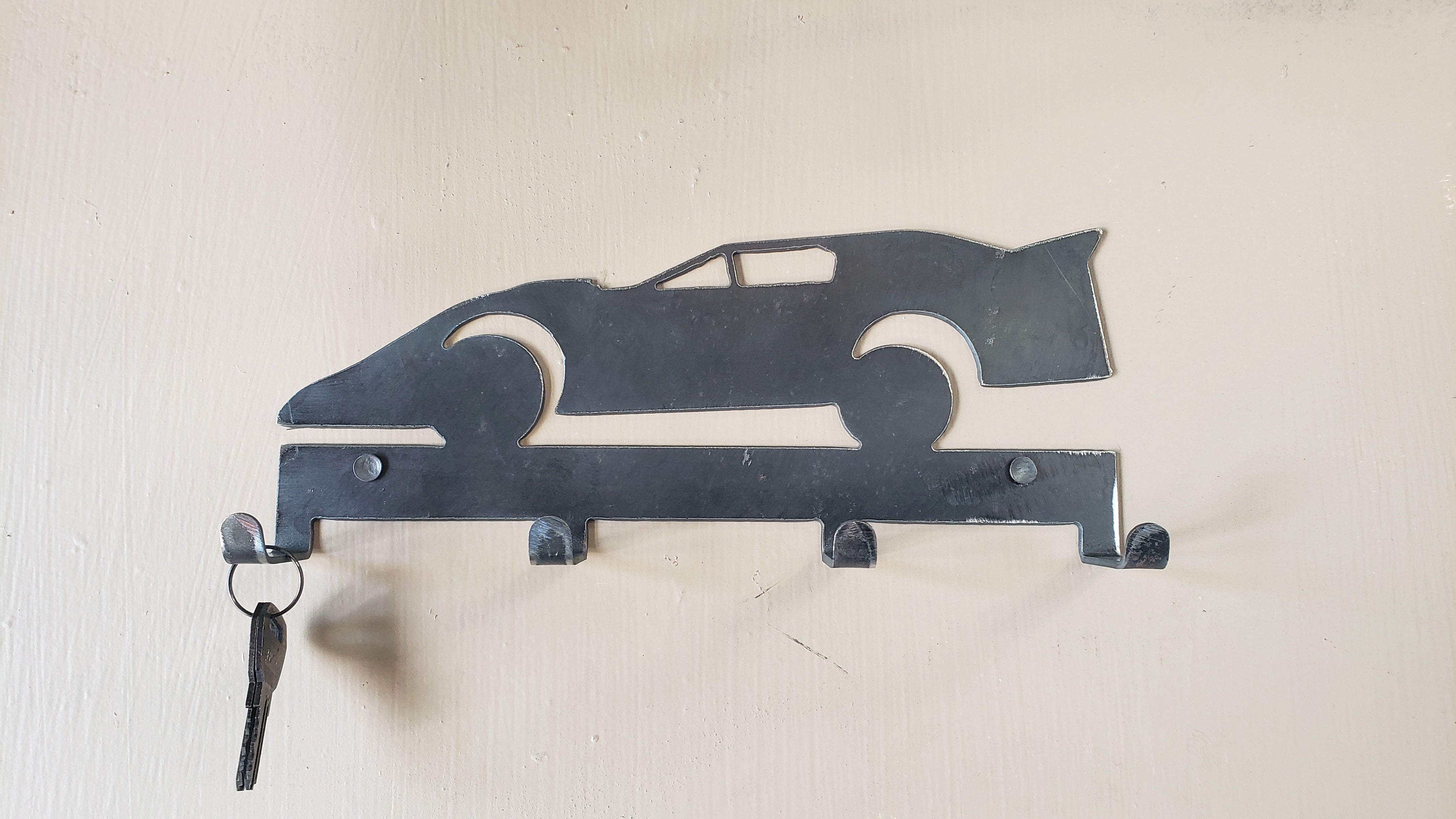 Dirt Track Key Rack – Turn 5 Fabrication