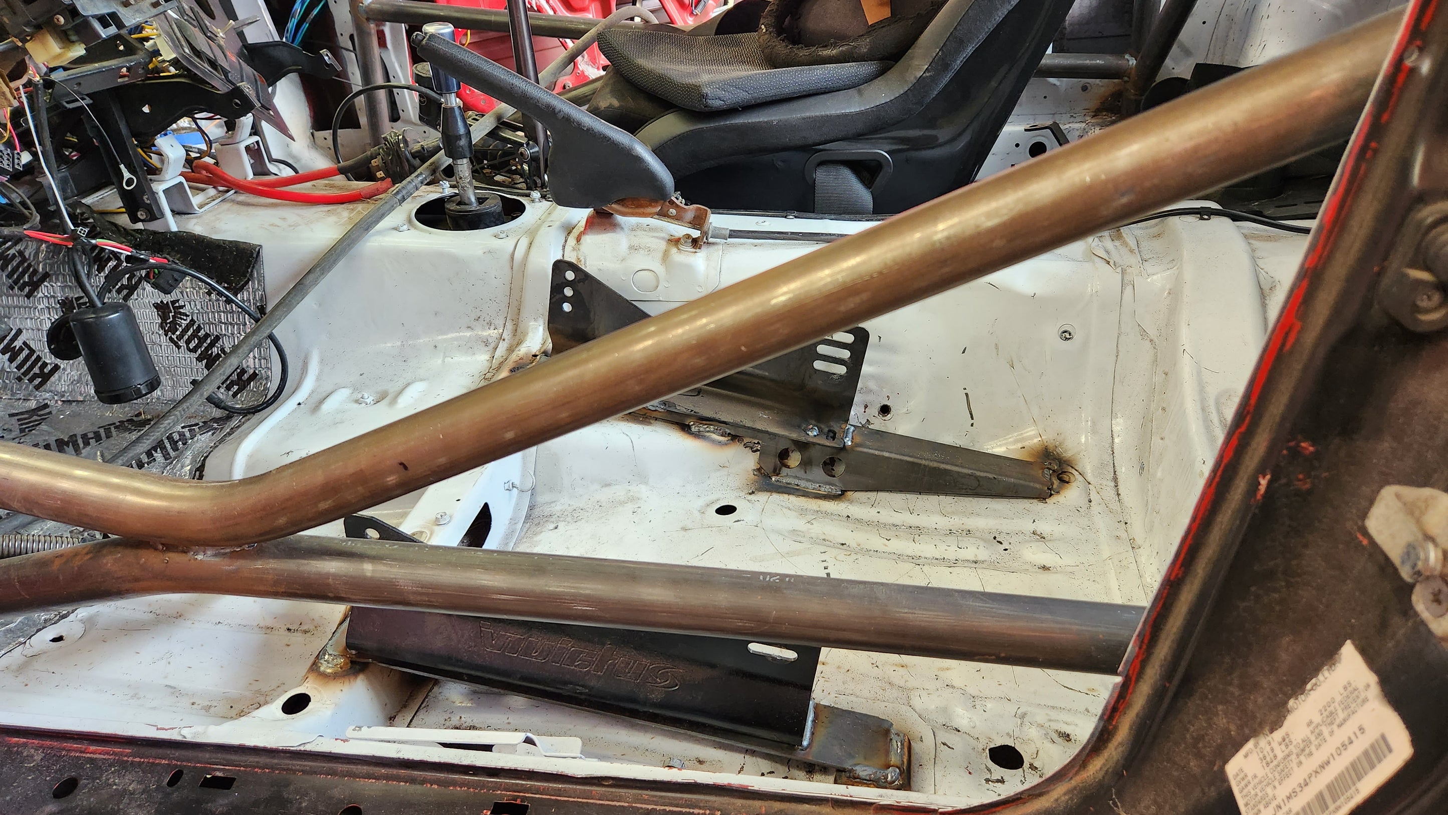 S13 seat bracket mounts Turn 5 Fabrication