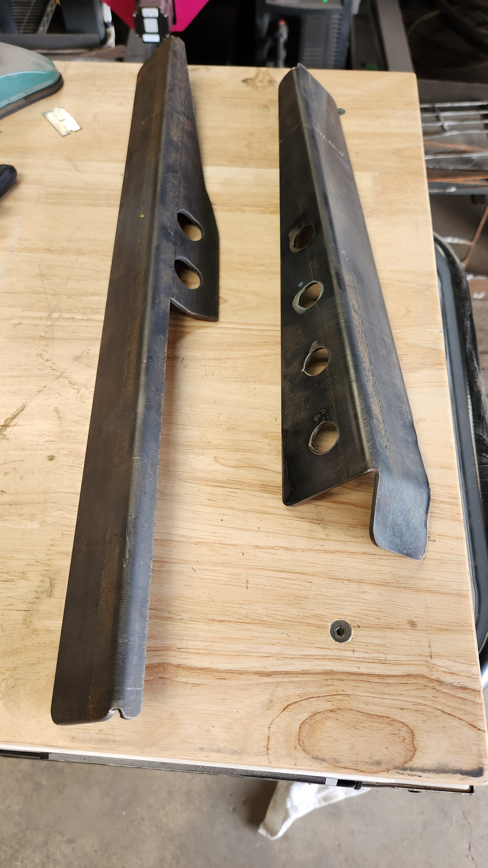 S13 seat bracket mounts Turn 5 Fabrication