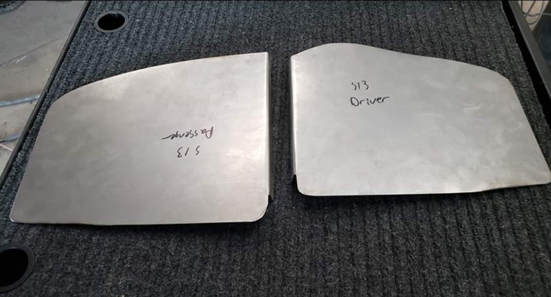 S13 Engine Bay Cleanup Plates 